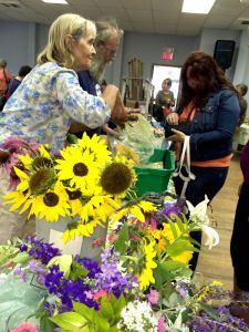 Vendors at the Farmers Market in Cape North Cape Breton
